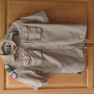 Excellent used condition Boy Scout shirt and kerchief